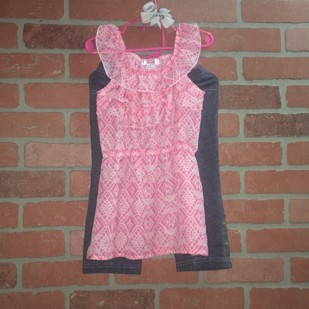 Size 6 outfit with bow